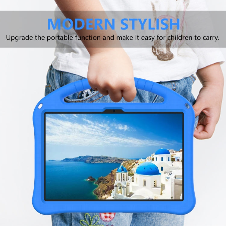 For Amazon Fire Max 11 2023 EVA Shockproof Tablet Case with Holder(Blue) - Amazon by PMC TechLife | Online Shopping South Africa | PMC TechLife | Buy Now Pay Later Mobicred