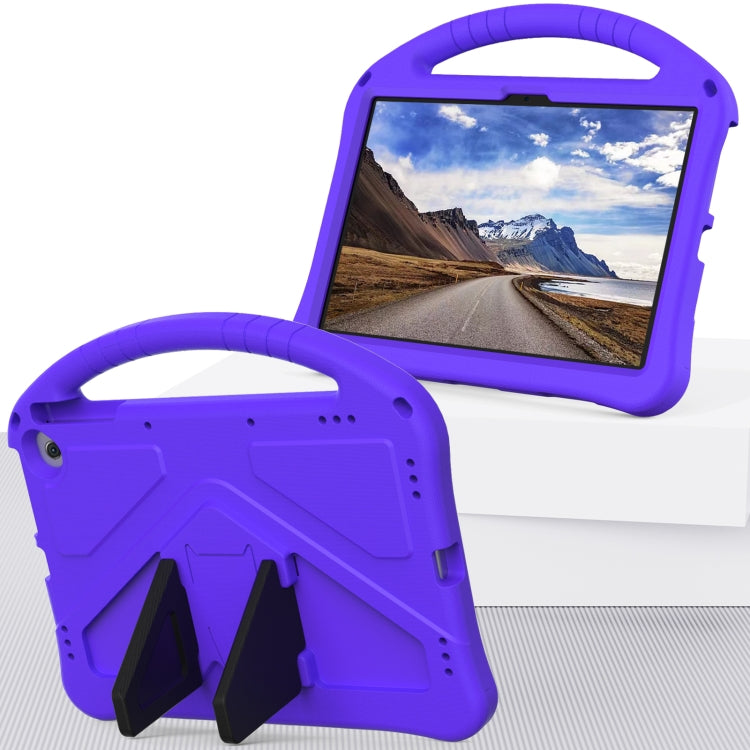 For Amazon Fire Max 11 2023 EVA Shockproof Tablet Case with Holder(Purple) - Amazon by PMC TechLife | Online Shopping South Africa | PMC TechLife | Buy Now Pay Later Mobicred