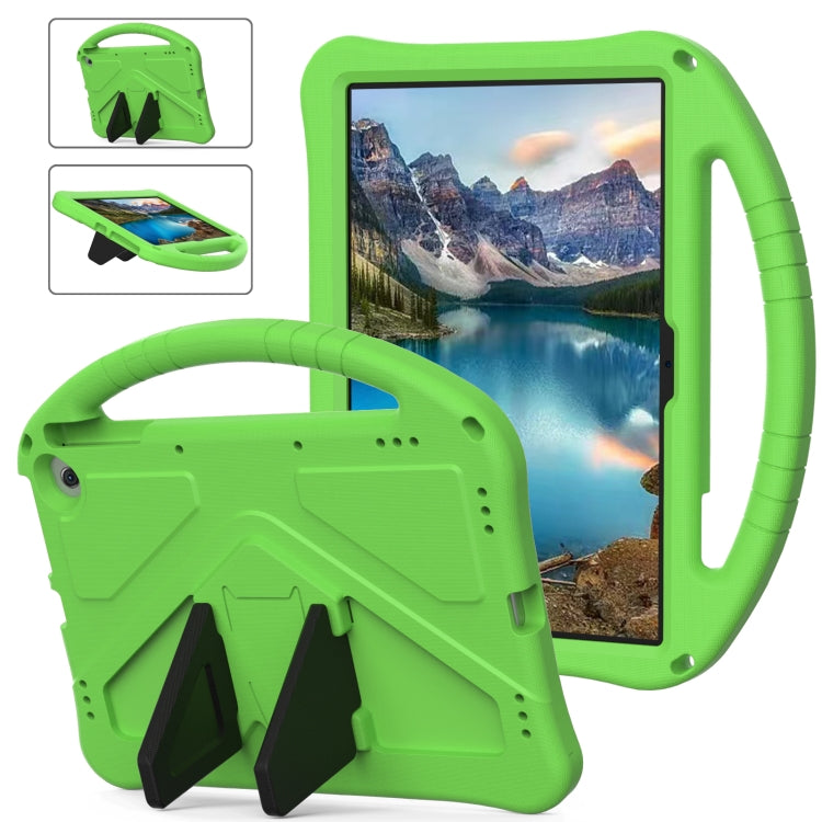 For Amazon Fire Max 11 2023 EVA Shockproof Tablet Case with Holder(Green) - Amazon by PMC TechLife | Online Shopping South Africa | PMC TechLife | Buy Now Pay Later Mobicred