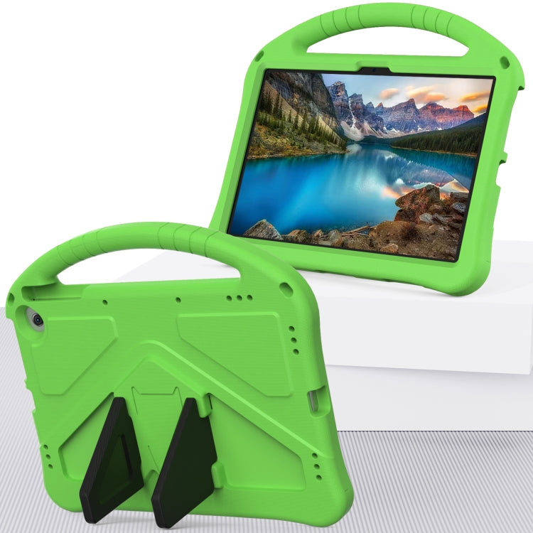 For Amazon Fire Max 11 2023 EVA Shockproof Tablet Case with Holder(Green) - Amazon by PMC TechLife | Online Shopping South Africa | PMC TechLife | Buy Now Pay Later Mobicred