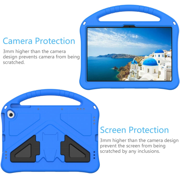 For Google Pixel Tablet 11 2023 EVA Shockproof Tablet Case with Holder(Blue) - Google by PMC TechLife | Online Shopping South Africa | PMC TechLife | Buy Now Pay Later Mobicred
