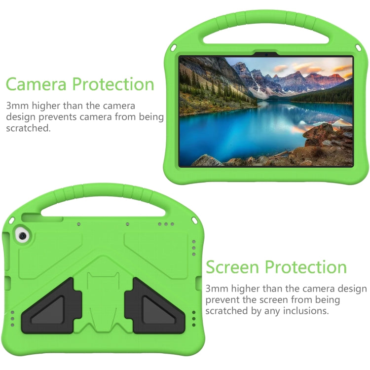 For Google Pixel Tablet 11 2023 EVA Shockproof Tablet Case with Holder(Green) - Google by PMC TechLife | Online Shopping South Africa | PMC TechLife | Buy Now Pay Later Mobicred
