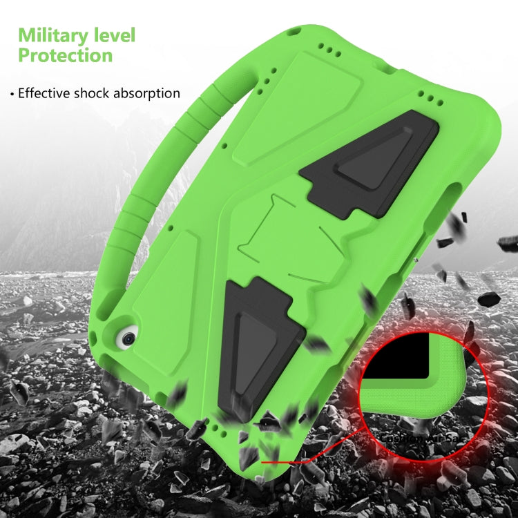 For Google Pixel Tablet 11 2023 EVA Shockproof Tablet Case with Holder(Green) - Google by PMC TechLife | Online Shopping South Africa | PMC TechLife | Buy Now Pay Later Mobicred