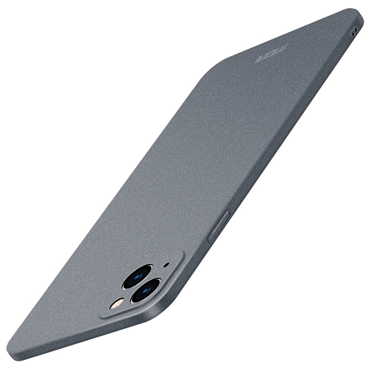 For iPhone 15 Pro Max MOFI Fandun Series Frosted PC Ultra-thin All-inclusive Phone Case(Gray) - iPhone 15 Pro Max Cases by MOFI | Online Shopping South Africa | PMC TechLife | Buy Now Pay Later Mobicred