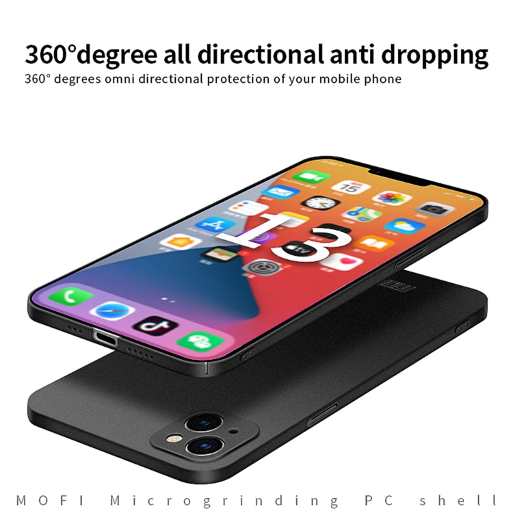For iPhone 15 MOFI Fandun Series Frosted PC Ultra-thin All-inclusive Phone Case(Green) - free shipping - PMC TechLife - Order now!