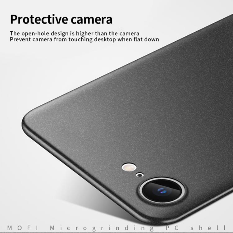 For iPhone 16e MOFI Fandun Series Frosted PC Ultra-thin All-inclusive Phone Case(Black) - free shipping - PMc TechLife - Order now!