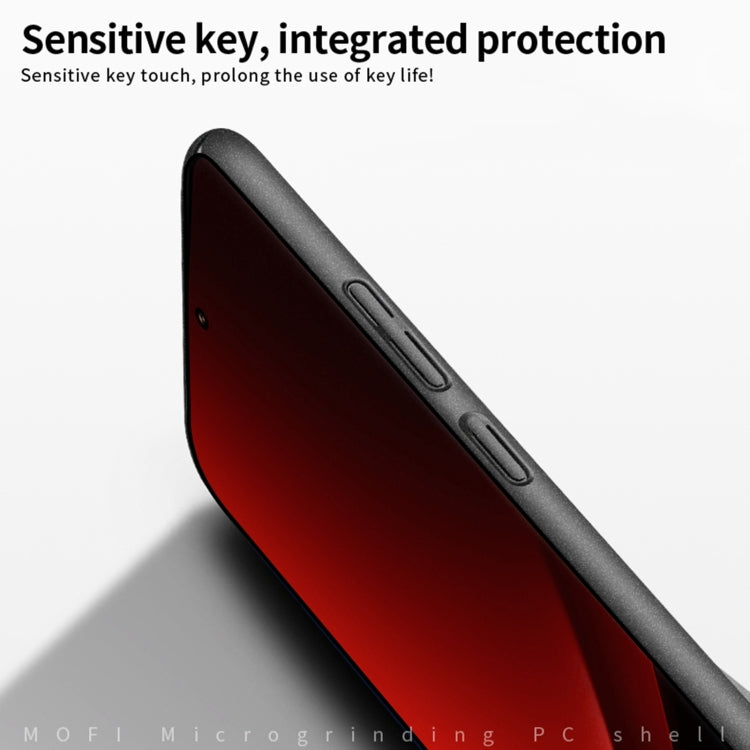 For Xiaomi 13 Ultra MOFI Fandun Series Frosted PC Ultra-thin All-inclusive Phone Case(Gray) - Xiaomi Cases by MOFI | Online Shopping South Africa | PMC TechLife