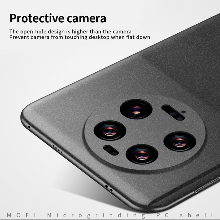 For Xiaomi 13 Ultra MOFI Fandun Series Frosted PC Ultra-thin All-inclusive Phone Case(Green) - Xiaomi Cases by MOFI | Online Shopping South Africa | PMC TechLife