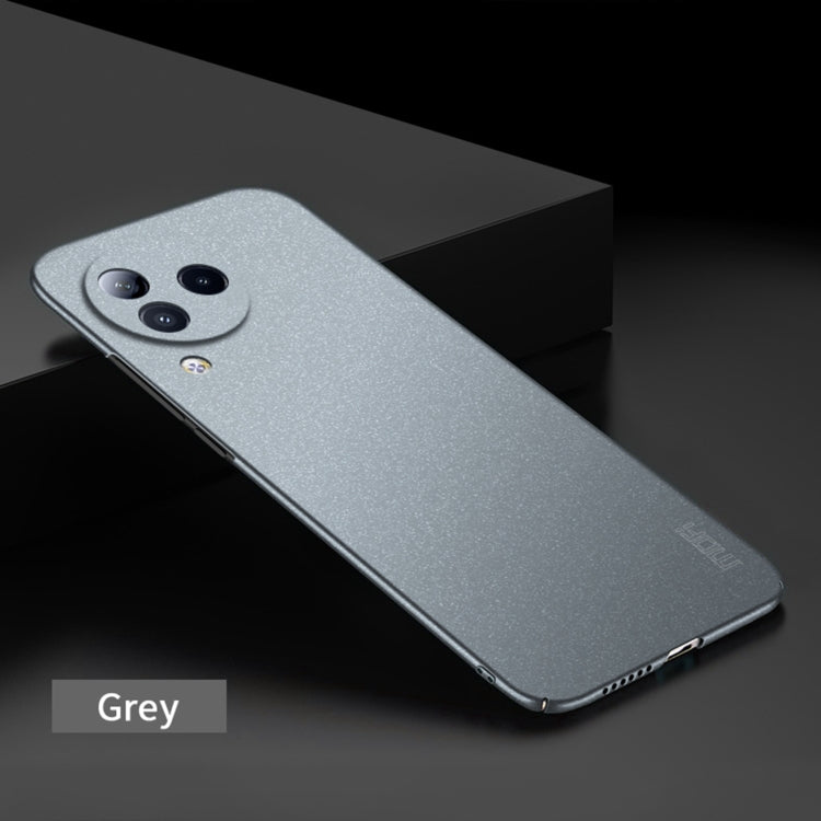 For Xiaomi Civi 3 MOFI Fandun Series Frosted PC Ultra-thin All-inclusive Phone Case(Gray) - Xiaomi Cases by MOFI | Online Shopping South Africa | PMC TechLife | Buy Now Pay Later Mobicred
