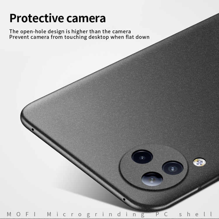For Xiaomi Civi 3 MOFI Fandun Series Frosted PC Ultra-thin All-inclusive Phone Case(Gray) - Xiaomi Cases by MOFI | Online Shopping South Africa | PMC TechLife | Buy Now Pay Later Mobicred