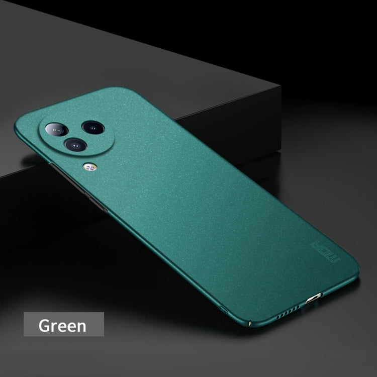 For Xiaomi Civi 3 MOFI Fandun Series Frosted PC Ultra-thin All-inclusive Phone Case(Green) - Xiaomi Cases by MOFI | Online Shopping South Africa | PMC TechLife | Buy Now Pay Later Mobicred