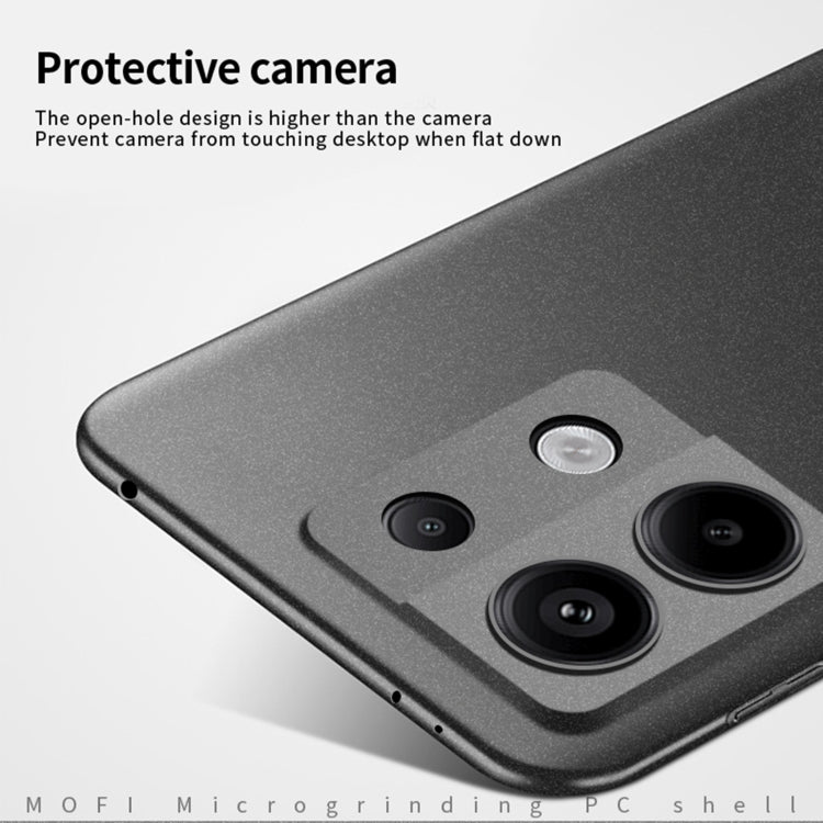 For Xiaomi Redmi Note 13 Pro 5G MOFI Fandun Series Frosted PC Ultra-thin All-inclusive Phone Case(Red) - Xiaomi Cases by MOFI | Online Shopping South Africa | PMC TechLife | Buy Now Pay Later Mobicred