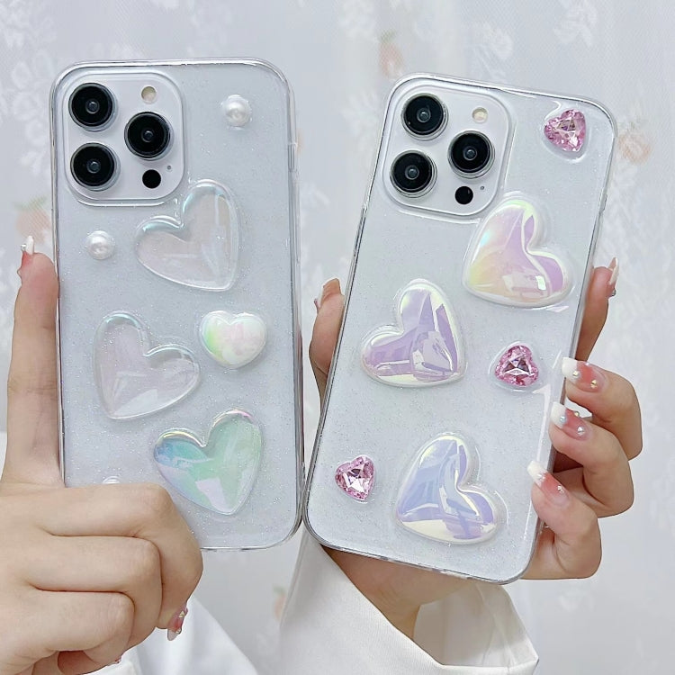 For iPhone SE 2022 / 7 / 8 Love Epoxy TPU Phone Case(Pink) - free shipping - PMC TechLife - Order now!