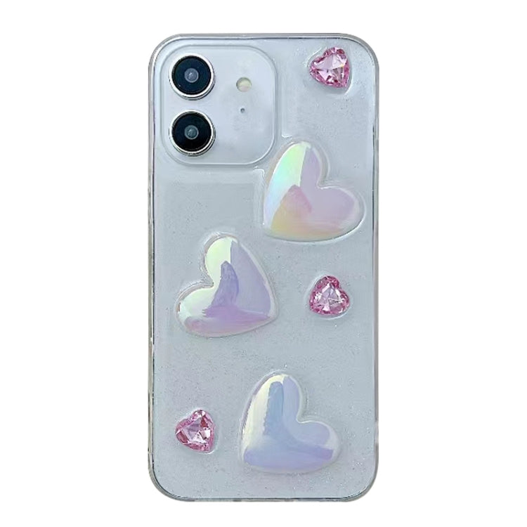 For iPhone 11 Love Epoxy TPU Phone Case(Pink) - free shipping - PMC TechLife - Order now!