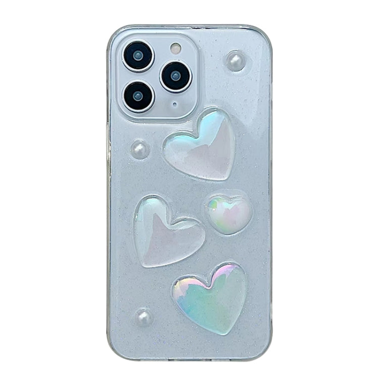 For iPhone 11 Pro Max Love Epoxy TPU Phone Case(Transparent) - free shipping - PMC TechLife - Order now!