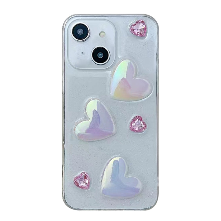 For iPhone 14 Plus Love Epoxy TPU Phone Case(Pink) - free shipping - PMC TechLife - Order now!