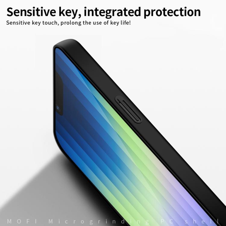 For iPhone 16e MOFI Frosted PC Ultra-thin Hard Phone Case(Gold) - iPhone 16e Cases by MOFI | Online Shopping South Africa | PMC TechLife | Buy Now Pay Later Mobicred