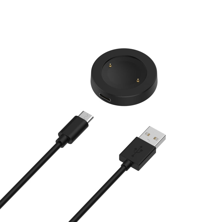For Honor Watch GS3 TMA-L19 Split Mmagnetic Suction Watch Charging Cable, Length: 1m(Black) - Charger by PMC TechLife | Online Shopping South Africa | PMC TechLife | Buy Now Pay Later Mobicred