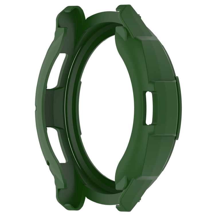 For Samsung Galaxy Watch 6 Classic 47mm Rotating Ring  + TPU Armor Watch Protective Case(Green) - Watch Cases by PMC TechLife | Online Shopping South Africa | PMC TechLife