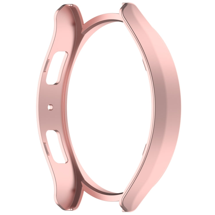 For Samsung Galaxy Watch 6 40mm Half Coverage Hollow PC Watch Protective Case(Rose Gold) - Watch Cases by PMC TechLife | Online Shopping South Africa | PMC TechLife