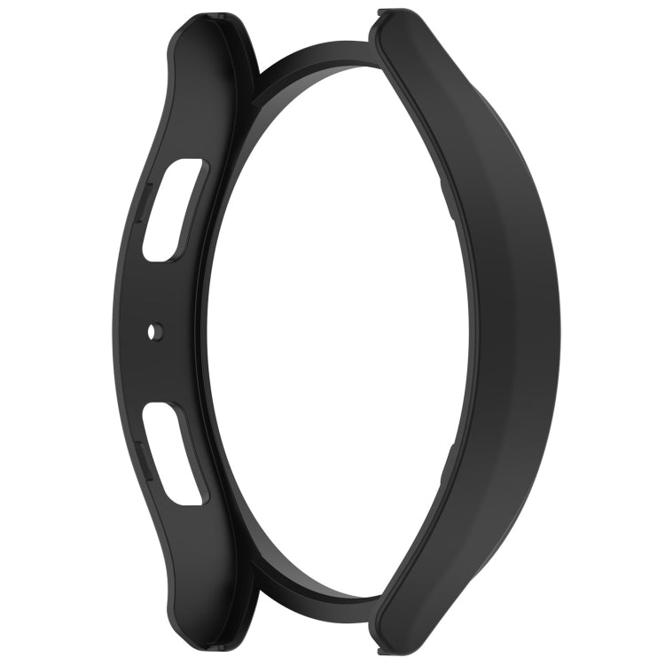 For Samsung Galaxy Watch 6 44mm Half Coverage Hollow PC Watch Protective Case(Black) - Watch Cases by PMC TechLife | Online Shopping South Africa | PMC TechLife