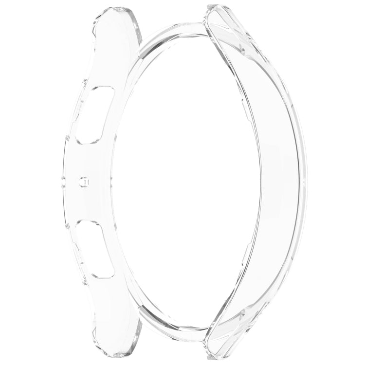 For Samsung Galaxy Watch 6 44mm Half Coverage Hollow PC Watch Protective Case(Transparent) - Watch Cases by PMC TechLife | Online Shopping South Africa | PMC TechLife