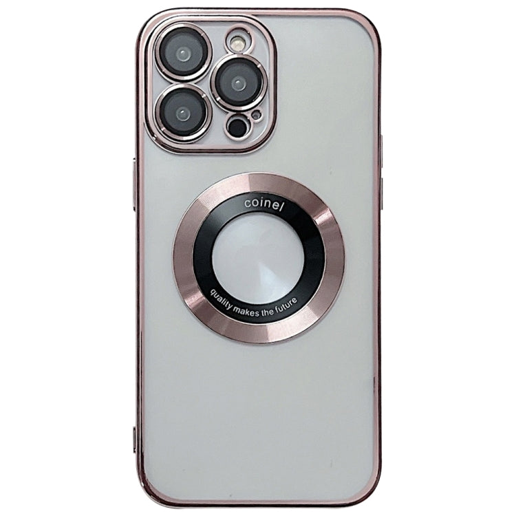 For iPhone 15 Pro Magsafe Electroplating TPU Phone Case(Rose) - iPhone 15 Pro Cases by PMC TechLife | Online Shopping South Africa | PMC TechLife