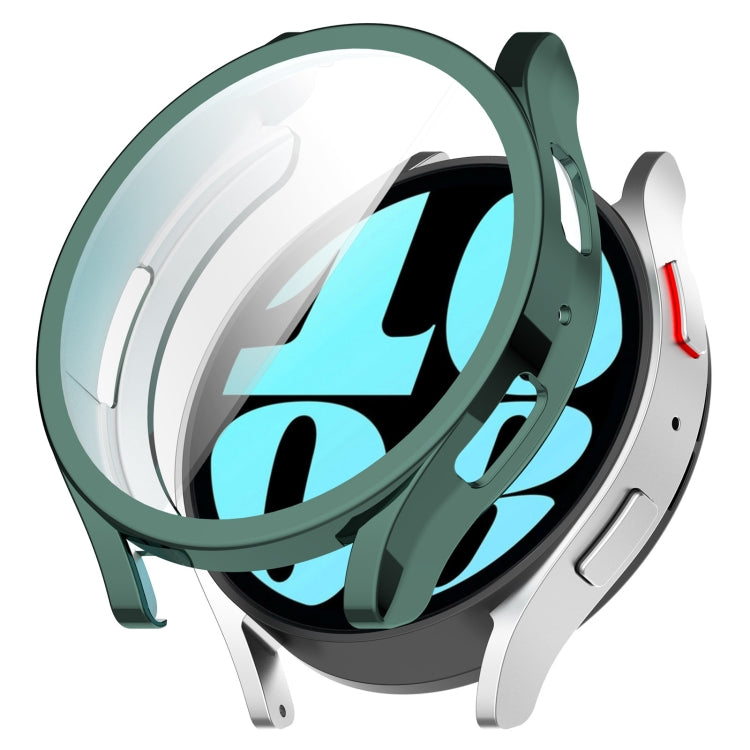 For Samsung Galaxy Watch6 44mm Full Coverage TPU Electroplated Watch Protective Case(Green) - free shipping - PMC TechLife - Order now!