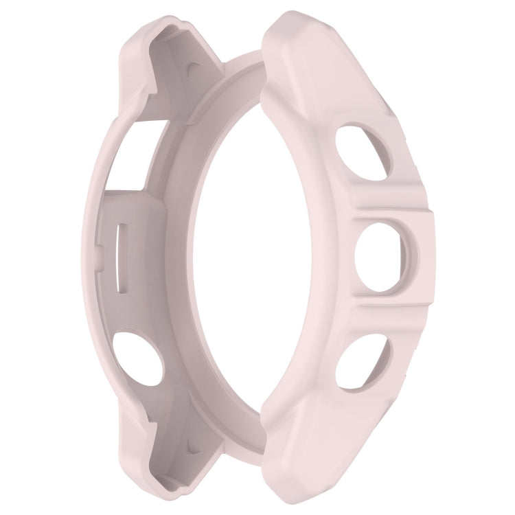 For Garmin Epix Pro 51mm / Fenix 7X / 7X Pro Armored TPU Half Wrapped Watch Protective Case(Pink) - Watch Cases by PMC TechLife | Online Shopping South Africa | PMC TechLife