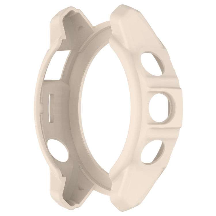 For Garmin Epix Pro 47mm / Fenix 7 / 7 Pro Armored TPU Half Wrapped Watch Protective Case(Starlight Color) - Watch Cases by PMC TechLife | Online Shopping South Africa | PMC TechLife