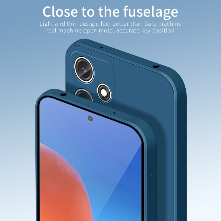 For Xiaomi Redmi 12 5G / Poco M6 Pro PINWUYO Sense Series Liquid Silicone TPU Phone Case(Green) - Xiaomi Cases by PINWUYO | Online Shopping South Africa | PMC TechLife | Buy Now Pay Later Mobicred