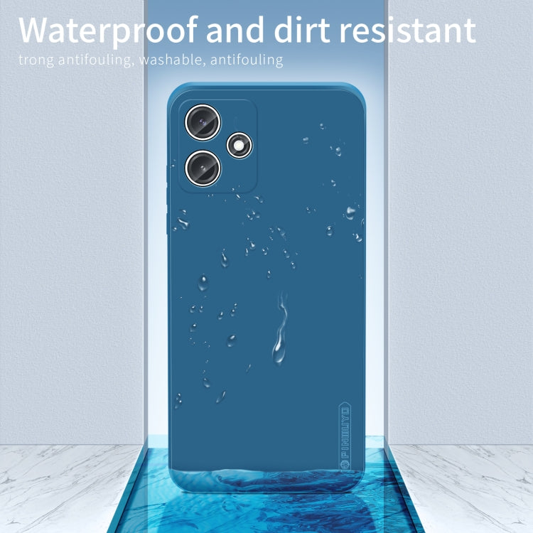 For Xiaomi Redmi 12 5G / Poco M6 Pro PINWUYO Sense Series Liquid Silicone TPU Phone Case(Green) - Xiaomi Cases by PINWUYO | Online Shopping South Africa | PMC TechLife | Buy Now Pay Later Mobicred