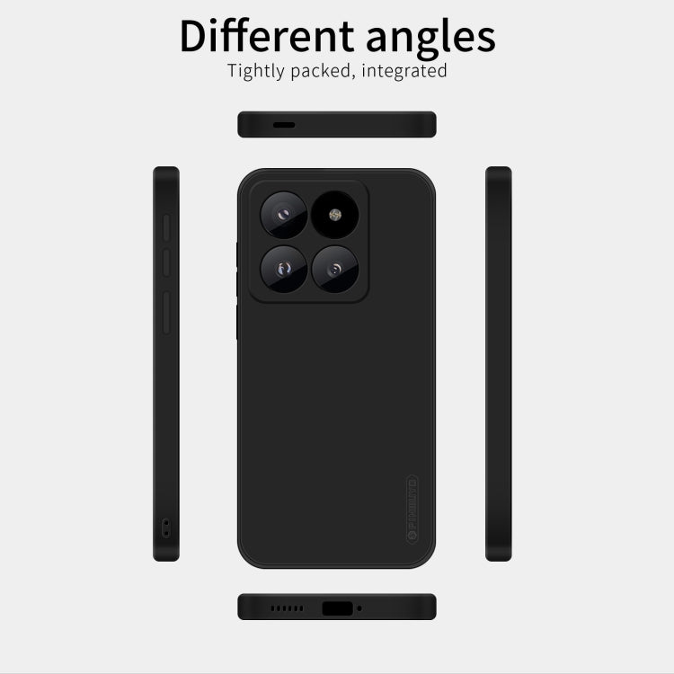 For Xiaomi 14 Pro PINWUYO Sense Series Liquid Silicone TPU Phone Case(Black) - free shipping - PMC TechLife - Order now!