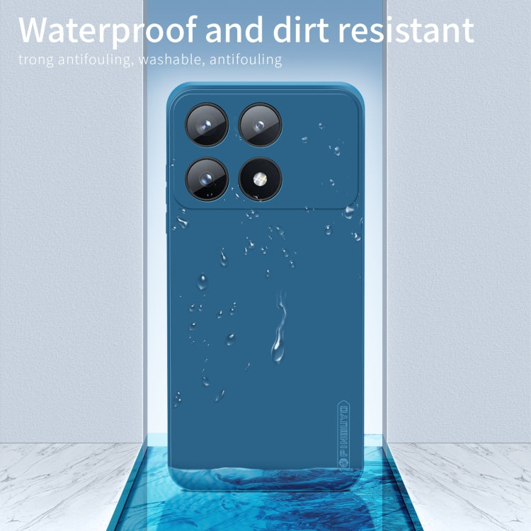 For Xiaomi Redmi K70E PINWUYO Sense Series Liquid Silicone TPU Phone Case(Black) - free shipping - PMC TechLife - Order now!