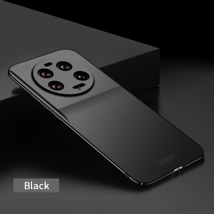 For Xiaomi 13 Ultra MOFI Micro-Frosted PC Ultra-thin Hard Phone Case(Black) - 13 Ultra Cases by MOFI | Online Shopping South Africa | PMC TechLife