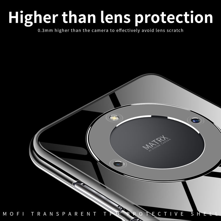 For Honor X50 5G MOFI Ming Series Ultra-thin TPU Phone Case(Transparent) - Honor Cases by MOFI | Online Shopping South Africa | PMC TechLife | Buy Now Pay Later Mobicred