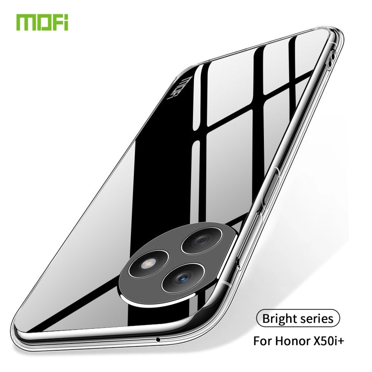 For Honor X50i Pro / X50i+ MOFI Ming Series Ultra-thin TPU Phone Case(Transparent) - Honor Cases by MOFI | Online Shopping South Africa | PMC TechLife | Buy Now Pay Later Mobicred