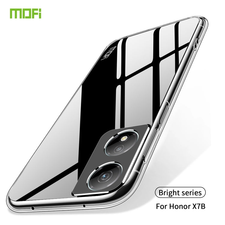 For Honor X7b MOFI Ming Series Ultra-thin TPU Phone Case(Transparent) - free shipping - PMC TechLife - Order now!
