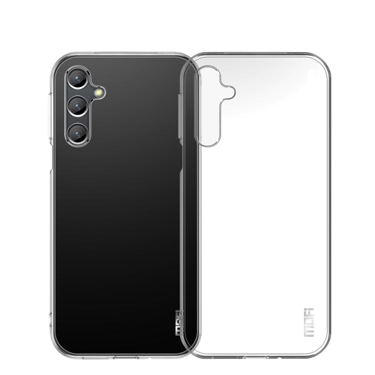 For Samsung Galaxy S23 FE 5G MOFI Ming Series Ultra-thin TPU Phone Case(Transparent) - Galaxy S23 FE 5G Cases by MOFI | Online Shopping South Africa | PMC TechLife