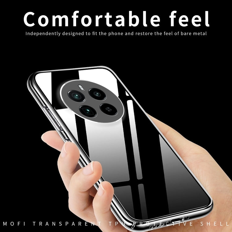 For Realme 12+ MOFI Ming Series Ultra-thin TPU Phone Case(Transparent) - Realme Cases by MOFI | Online Shopping South Africa | PMC TechLife