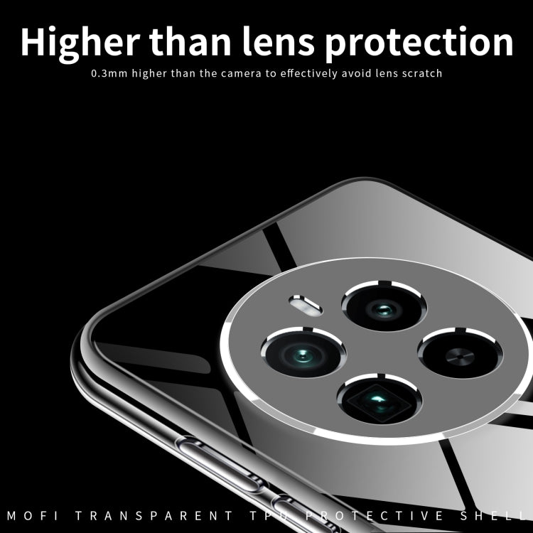 For Realme 12+ MOFI Ming Series Ultra-thin TPU Phone Case(Transparent) - Realme Cases by MOFI | Online Shopping South Africa | PMC TechLife