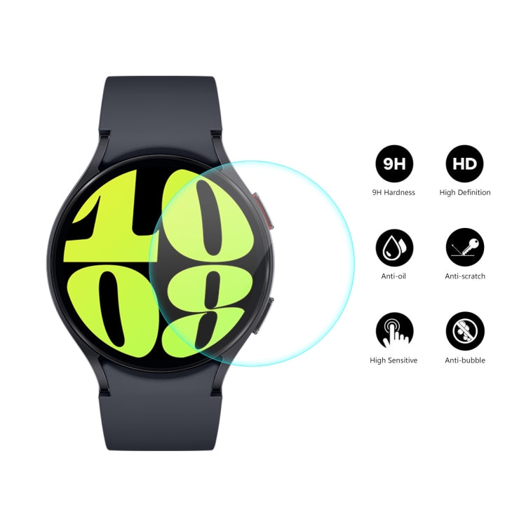 For Samsung Galaxy Watch6 44mm ENKAY 0.2mm 9H Tempered Glass Screen Protector Watch Film - Screen Protector by ENKAY | Online Shopping South Africa | PMC TechLife