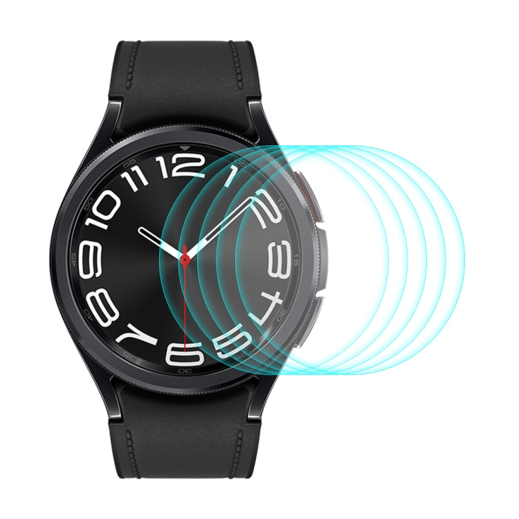 For Samsung Galaxy Watch6 Classic 43mm 5pcs ENKAY 0.2mm 9H Tempered Glass Screen Protector Watch Film - free shipping - PMC TechLife - Order now!