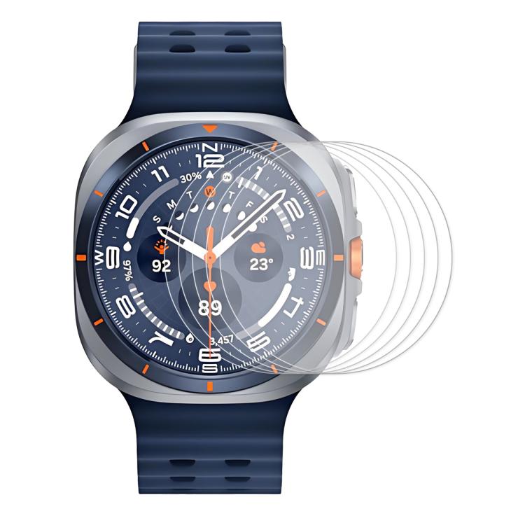 For Samsung Galaxy Watch Ultra 47mm / Ultra 2025 5pcs ENKAY 0.2mm 9H Tempered Glass Screen Protector Watch Film - free shipping - PMC TechLife - Order now!