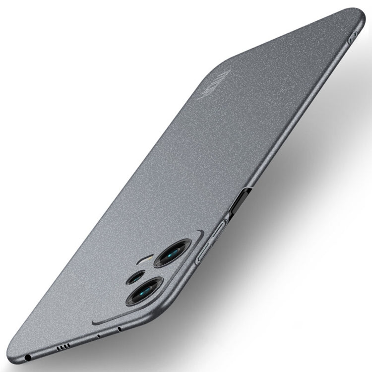 For Xiaomi Redmi Note 12 Pro Global MOFI Fandun Series Frosted PC Ultra-thin All-inclusive Phone Case(Gray) - free shipping - PMC TechLife - Order now!