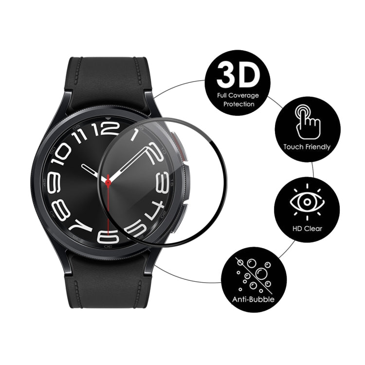 For Samsung Galaxy Watch6 Classic 43mm ENKAY 3D Full Coverage Soft PC Edge PMMA HD Screen Film - free shipping - PMC TechLife - Order now!