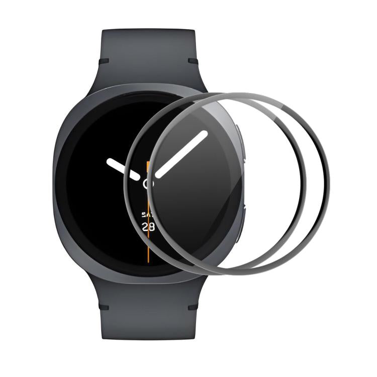 For Samsung Galaxy Watch8 40mm 2pcs ENKAY 3D Full Coverage Soft PC Edge PMMA HD Screen Film - free shipping - PMC TechLife - Order now!