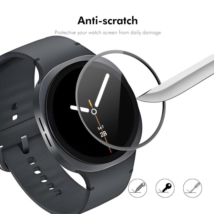 For Samsung Galaxy Watch8 40mm 2pcs ENKAY 3D Full Coverage Soft PC Edge PMMA HD Screen Film - free shipping - PMC TechLife - Order now!