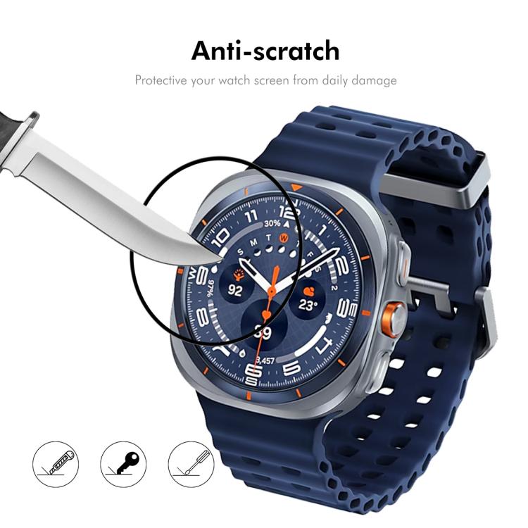For Samsung Galaxy Watch Ultra 47mm / Ultra 2025 5pcs ENKAY 3D Full Coverage Soft PC Edge PMMA HD Screen Film - free shipping - PMC TechLife - Order now!