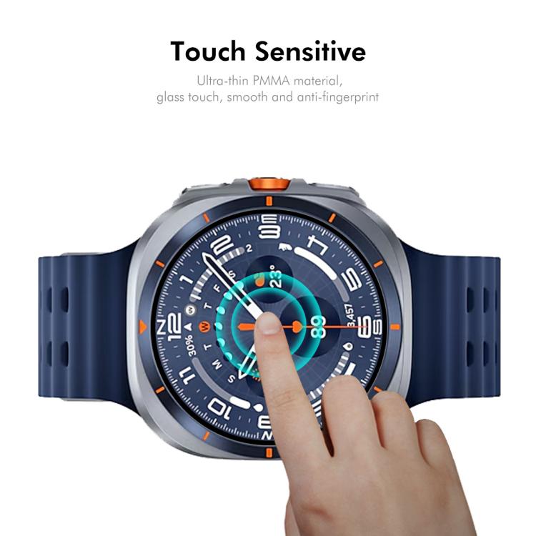 For Samsung Galaxy Watch Ultra 47mm / Ultra 2025 10pcs ENKAY 3D Full Coverage Soft PC Edge PMMA HD Screen Film - free shipping - PMC TechLife - Order now!
